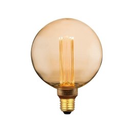 Żarówka LED V-TAC 4W edison retro E27 G125 bursztynowa 125x164mm VT-2195 1800K 200lm