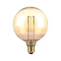 Żarówka LED V-TAC 4W edison retro E27 G125 bursztynowa 125x164mm VT-2195 1800K 200lm