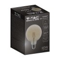 Żarówka LED V-TAC 6W filament E27 kula glob G125 bursztyn VT-1956 2200K 550lm
