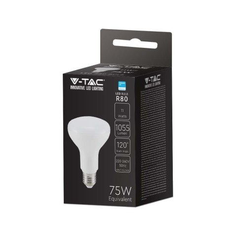 Żarówka LED V-TAC SAMSUNG CHIP 11W E27 R80 VT-280 4000K 1055lm 5 lat gwarancji