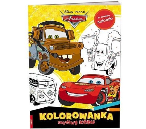Ameet: DISNEY Pixar - Auta. Kolorowanka Według Kodu