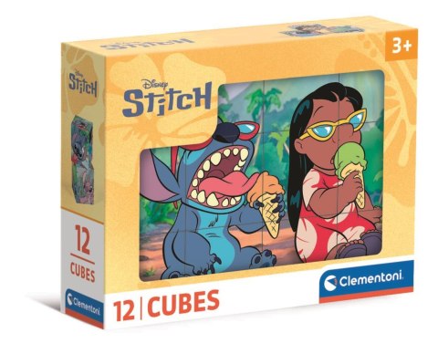 Clementoni - Klocki 12 el. Stitch