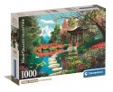 Clementoni: Puzzle 1000el. Compact Fuji Garden