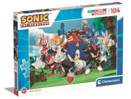 Clementoni: Puzzle 104el. - Sonic