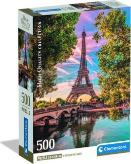 Clementoni: Puzzle 500el. Compact HQ - Along the Seine