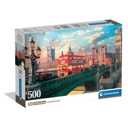 Clementoni: Puzzle 500el. Compact HQ - Westminster Bridge