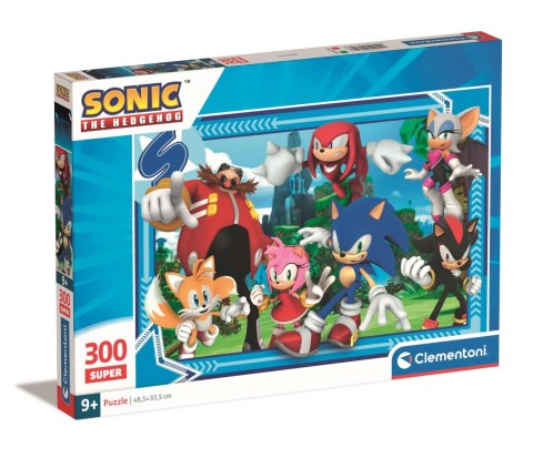 Clementoni: Puzzle Super 300el. Sonic