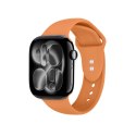 Crong Liquid - Pasek do Apple Watch 38/40/41/42 mm (pomarańczowy)