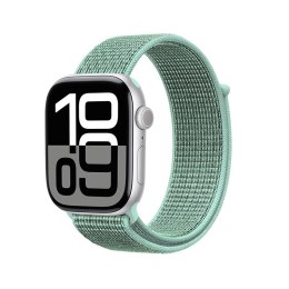 Crong Nylon - Pasek sportowy do Apple Watch 38/40/41/42 mm (Atlantic Green)