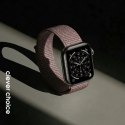 Crong Nylon - Pasek sportowy do Apple Watch 38/40/41/42 mm (Smokey Mauve)