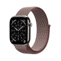 Crong Nylon - Pasek sportowy do Apple Watch 38/40/41/42 mm (Smokey Mauve)