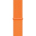 Crong Nylon - Pasek sportowy do Apple Watch 38/40/41/42 mm (Tropical Orange)