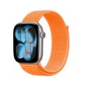 Crong Nylon - Pasek sportowy do Apple Watch 38/40/41/42 mm (Tropical Orange)
