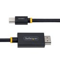StarTech 1M-MDP-HDMI2-4K60 adapter kablowy Mini DisplayPort HDMI Typu A (Standard) Czarny