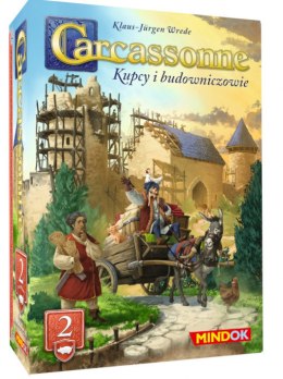 GRA CARCASSONNE PL 3 ED. 2. KUPCY I BUDOWNICZOWIE - dodatek BARD