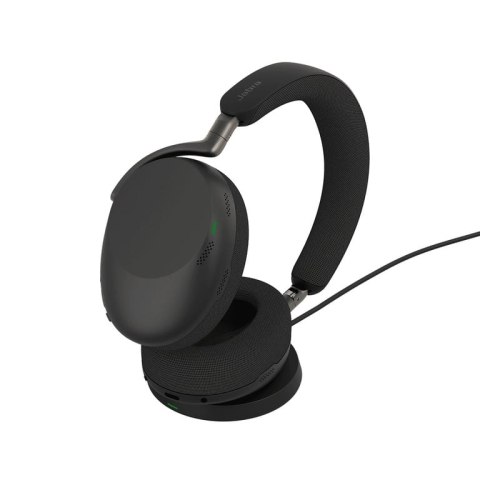 Jabra Evolve3 85 Zestaw słuchawkowy Przewodowy i Bezprzewodowy Opaska na głowę USB Type-C Bluetooth Czarny