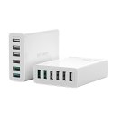 Ładowarka sieciowa BLITZWOLF BW-S15 60W 6xUSB-A (biała)