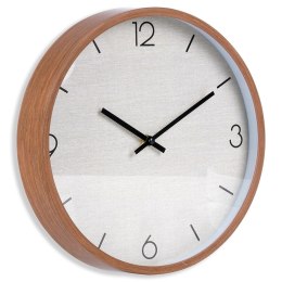 Zegar na Ścianie Ścienny Brązowy Klasyczny Ozdobny Dekoracyjny VILDE 29,5cm