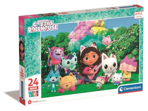 Clementoni: Puzzle 24el. Maxi - Koci Domek Gabi