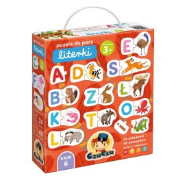 CzuCzu: Puzzle do pary Literki 3+