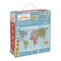 CzuCzu: Puzzle odkrywcy Mapa Świata 7+