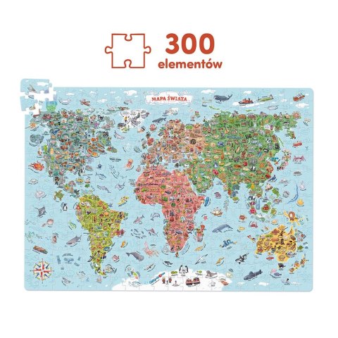 CzuCzu: Puzzle odkrywcy Mapa Świata 7+