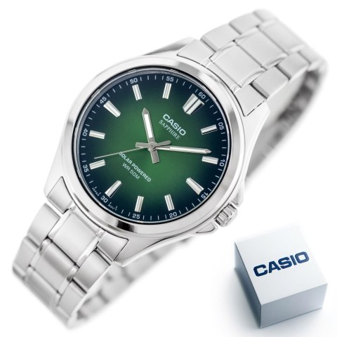 ZEGAREK MĘSKI CASIO MTS-RS100D-3A SZAFIR SOLAR + BOX