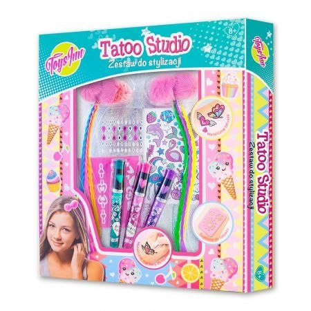 Tatoo Studio z warkoczykami | Toys Inn