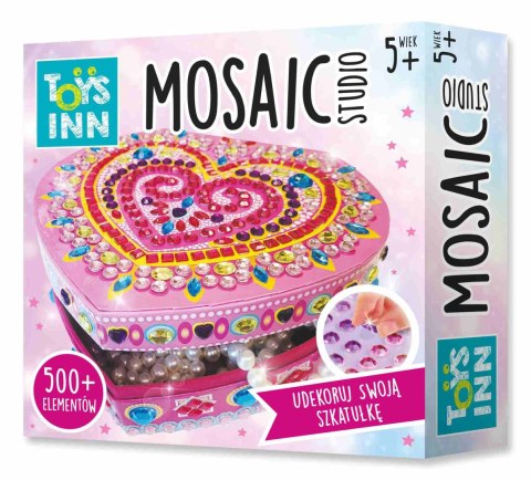 Toys Inn: Szkatułka Mozaika Serce