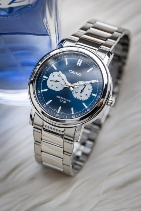 ZEGAREK MĘSKI CASIO MTP-E335D-2E1 (zd274b) + BOX