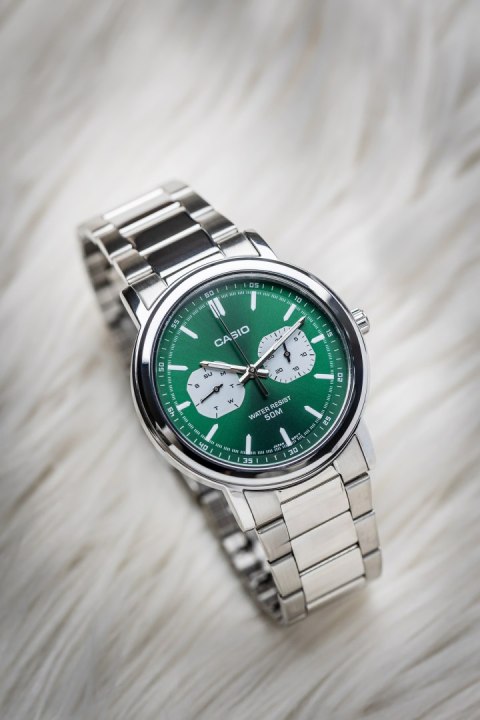 ZEGAREK MĘSKI CASIO MTP-E335D-3E (zd274c) + BOX