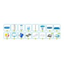 Basen ogrodowy rozporowy 457 x 84 cm zestaw 15w1 INTEX 28158