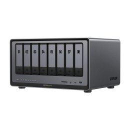 Serwer plików NAS Ugreen DXP8800 Plus, 8-dyskowy, Intel i5-1235U, 8GB DDR5, 2x 10GbE, 8K HDMI, SD 4.0