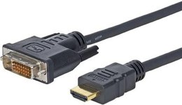Vivolink PROHDMIDVI10 adapter kablowy 10 m HDMI Typu A (Standard) DVI-D Czarny