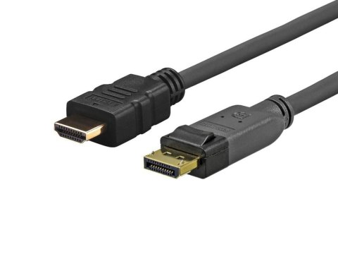 Vivolink PRODPHDMI1.5 adapter kablowy 1,5 m DisplayPort HDMI Czarny