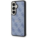 Guess 4G Embossed Ring MagSafe - Etui Samsung Galaxy S26 (niebieski)
