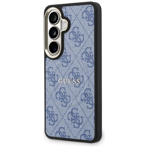 Guess 4G Embossed Ring MagSafe - Etui Samsung Galaxy S26 (niebieski)