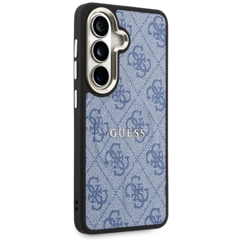 Guess 4G Embossed Ring MagSafe - Etui Samsung Galaxy S26 (niebieski)