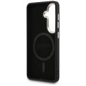 Guess 4G Embossed Ring MagSafe - Etui Samsung Galaxy S26 (niebieski)