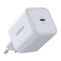 Ładowarka sieciowa UGREEN X524 45W, USB-C GaN (biała)