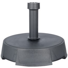 Podstawa do Parasola Ogrodowego Betonowa Antracytowa Solidna VILDE 25 kg
