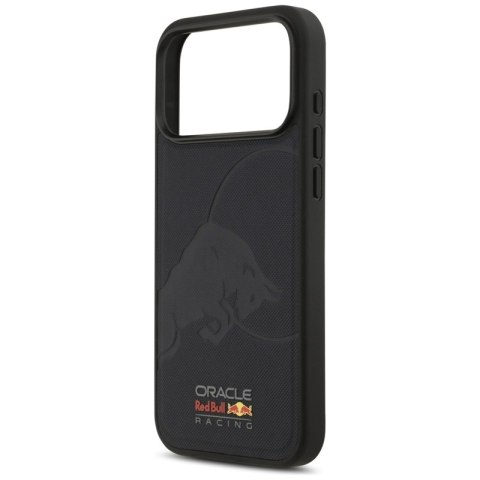 Red Bull Meshed Debossed Bull MagSafe - Etui iPhone 17 Pro Max (granatowy)