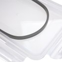 Zestaw 12 plastikowych pojemników RIMINI