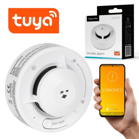 Czujnik dymu bezprzewodowy Tuya KD122LH