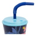 Disney Stitch - Kubek ze słomką z kolekcji Palms 430 ml