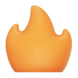 Klosz Flame do lampki Flextail Tiny Pump 2X (pomarańczowy)