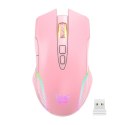 Mysz bezprzewodowa ONIKUMA CW905 2.4GHz (różowa)