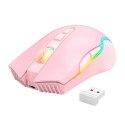 Mysz bezprzewodowa ONIKUMA CW905 2.4GHz (różowa)