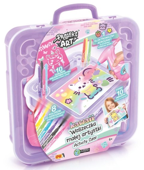 Projekt ART- Walizeczka małej artystki KAWAII