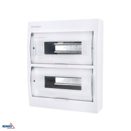 Rozdzielnica natynkowa IP40 ZACISKI 24N+24PE 2x12P